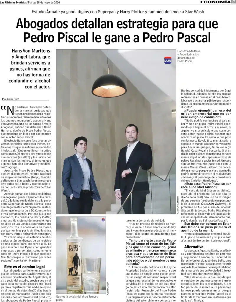 Ármate Abogados en LUN